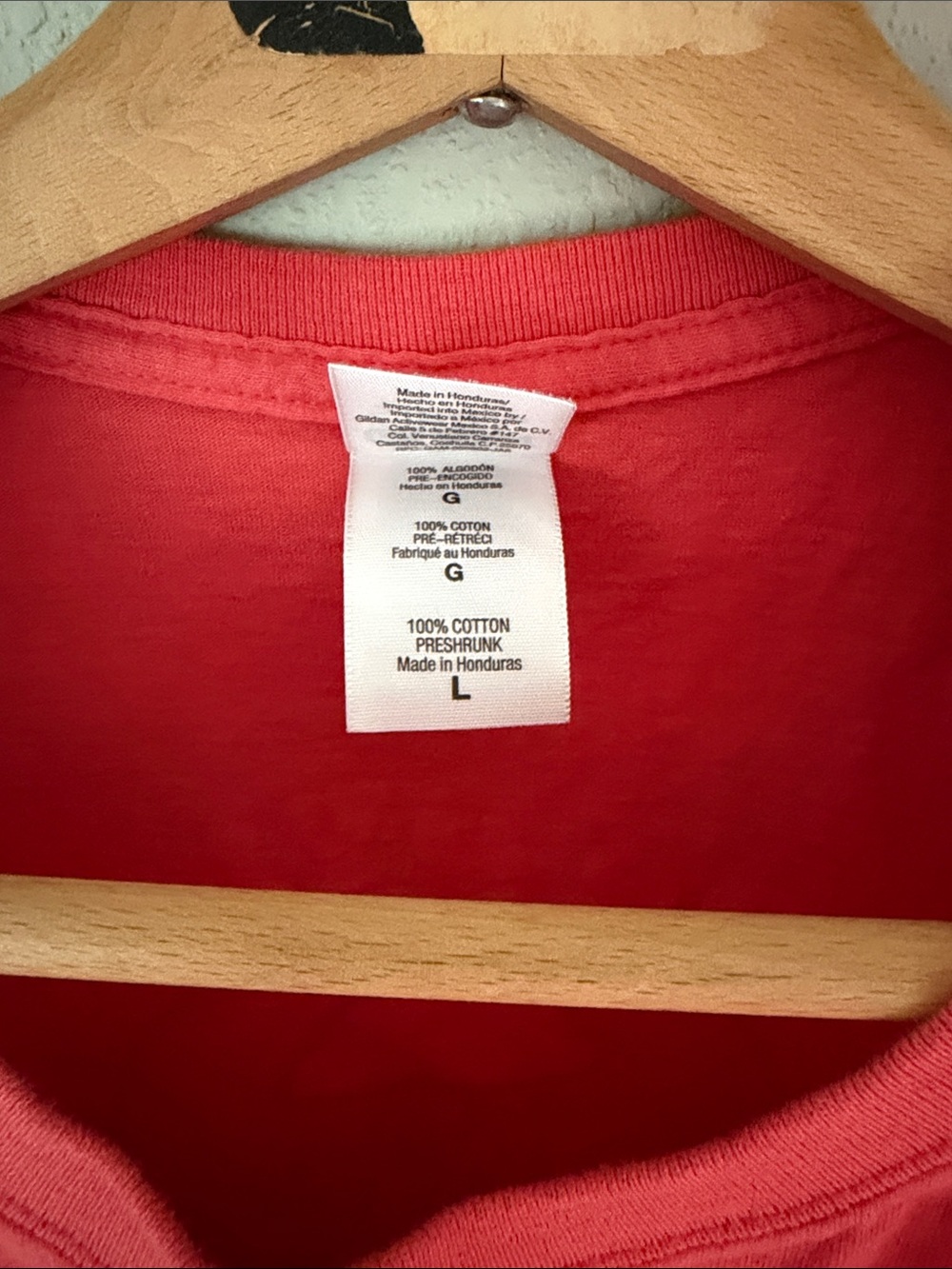 Bob Dylan 2010 Red Short-Sleeve Graphic Tee Size L - Picture 3 of 5